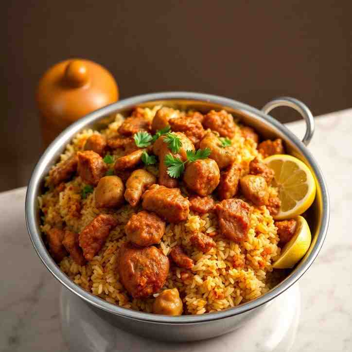 Afghan Korma Pulao One-Pot Flavor with Whole Garam Masala